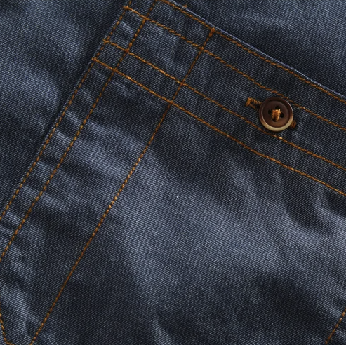Comfortable men's vintage urban polo, short sleeve & dual pockets, for everyday casual style.