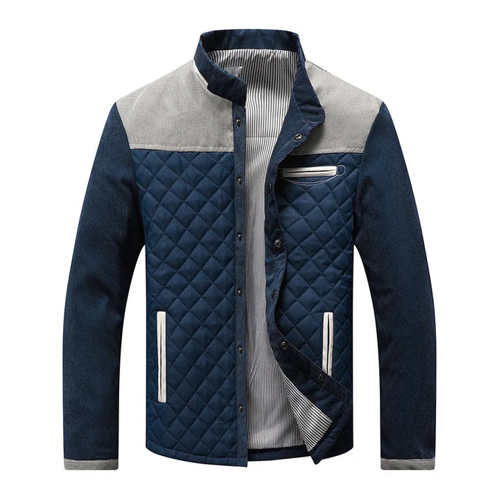 Comfortable men's warm jacket, tailored fit outerwear for fall fashion & cooler weather. Everyday stylish.