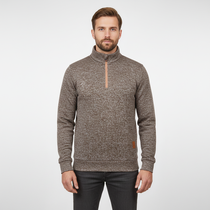 Men's Samuel sweater, ideal winter fashion, warm cotton-wool blend longsleeve
