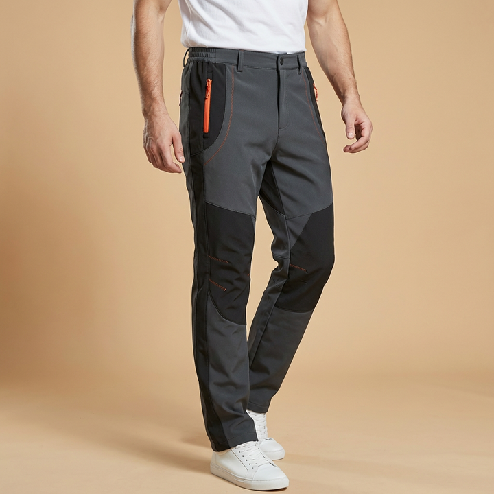 Insulated men's winter pants, providing ultimate warmth & comfort for outdoor adventures.