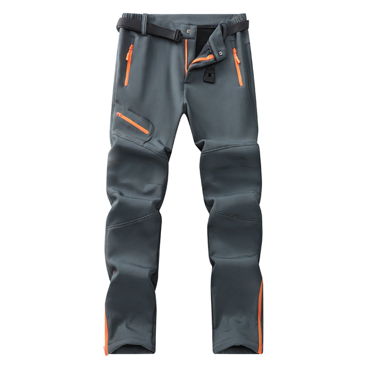 Waterproof men's winter hiking pants, insulated for extreme cold and active outdoor use.