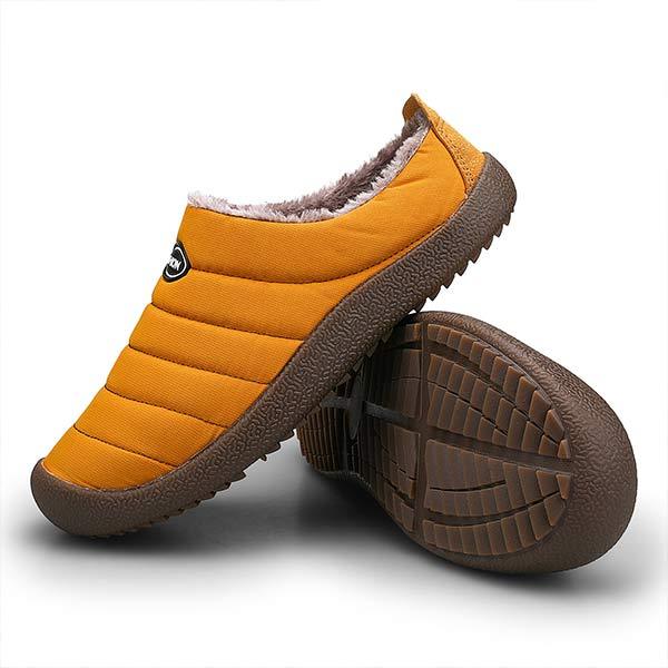 Men's luxurious warm lined winter slippers, ultimate comfort for chilly feet.