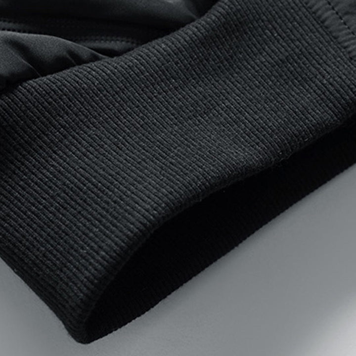 Classic men's quilted bomber jacket, a versatile and warm addition to any wardrobe.