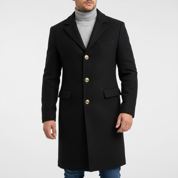 Men's fashionable wool blend jacket, Klaus, suitable for both everyday and business style