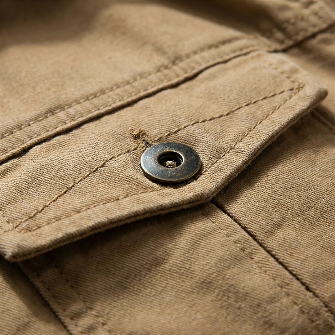 George men's windproof, water-resistant parka. Everyday coat for fall, winter, & travel. Durable and warm.
