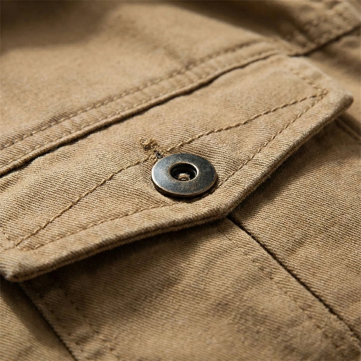 George men's windproof, water-resistant parka. Everyday coat for fall, winter, & travel. Durable and warm.