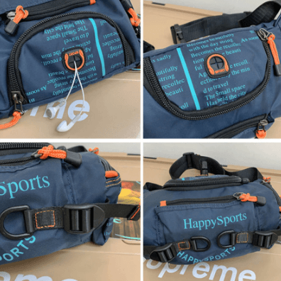 Convenient men's cross-body bag, water-resistant, ideal for everyday carry and travel.