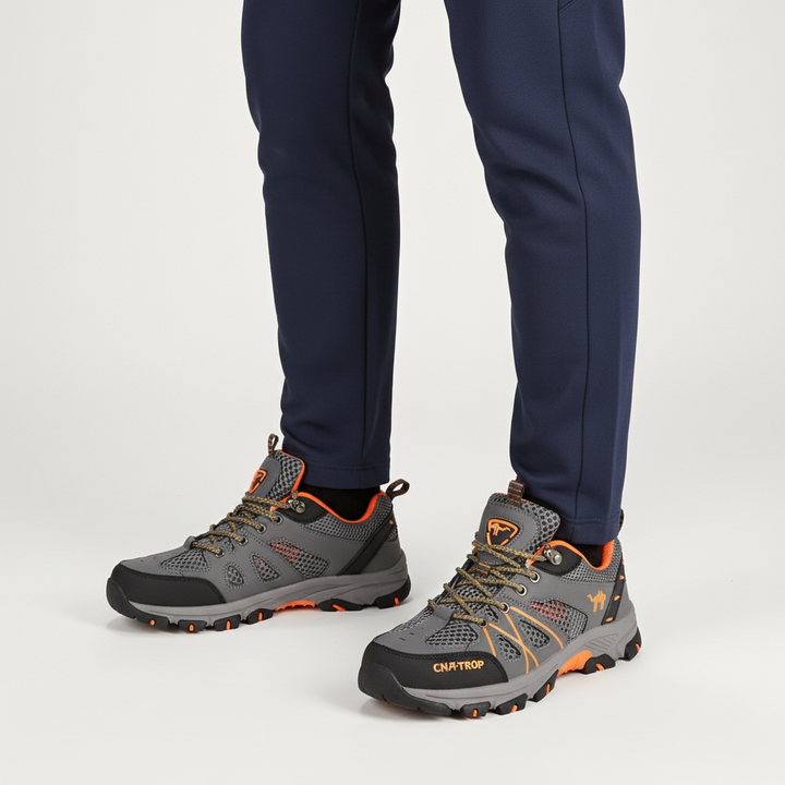 Breathable men's hiking shoes, waterproof William design for trekking and outdoor adventures