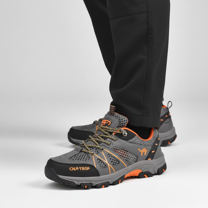 Pair of William men's waterproof hiking shoes, ideal for trail walking and outdoor adventures