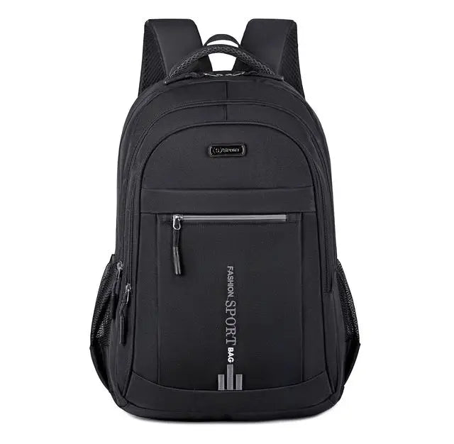 Organized men's waterproof laptop backpack for professionals, business & daily use.