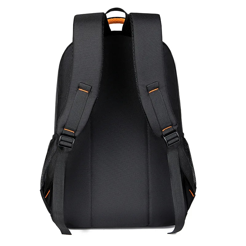Sleek men's waterproof backpack for laptops, business, travel, and daily commute.