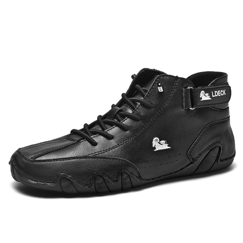 Men's breathable waterproof walking shoes, perfect for active lifestyles, ensuring comfort & support.