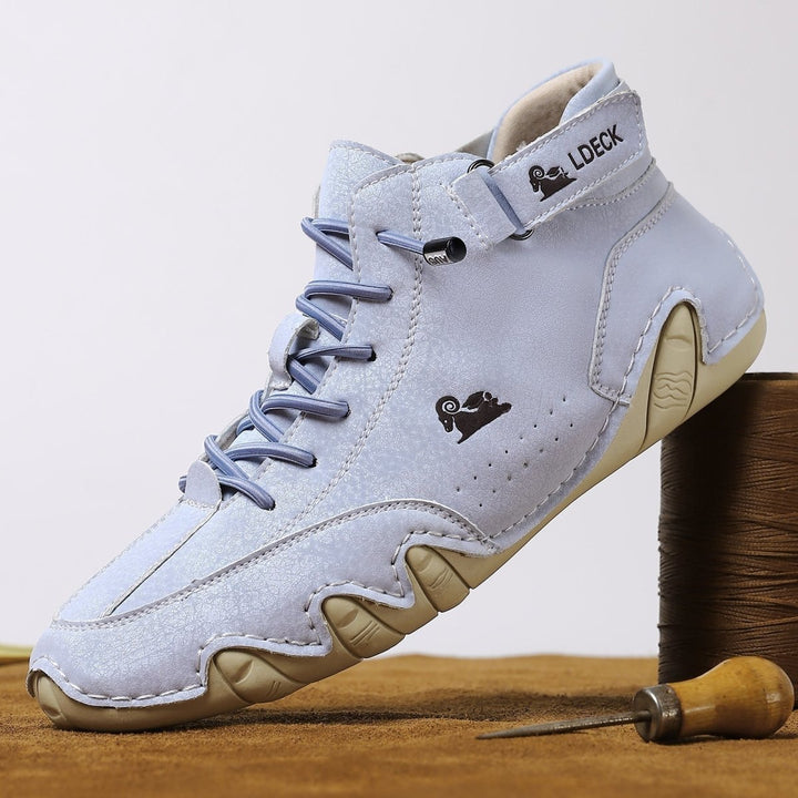 All-day comfort men's orthopedic shoes, waterproof & breathable for superior support and active wear.