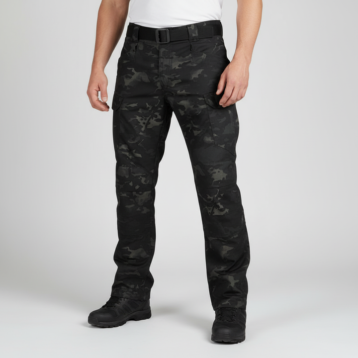Stylish men's waterproof activewear pants, cargo style for hiking and outdoor adventures