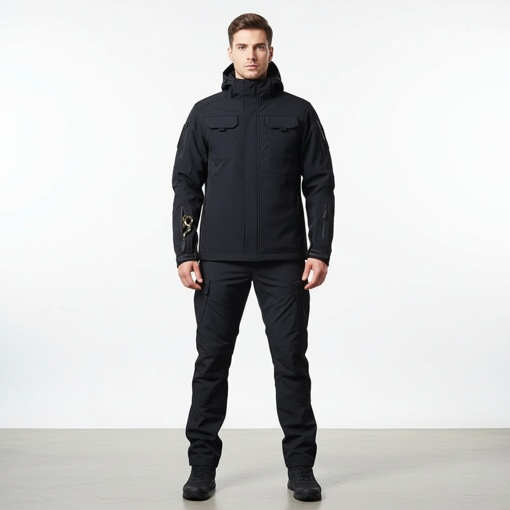 waterproof men's rain set, Lukas, perfect for hiking and outdoor adventures
