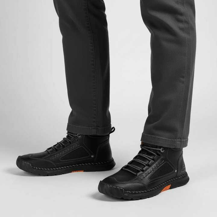 Men's casual waterproof Sidney ankle boots, perfect for winter, offering both style and protection