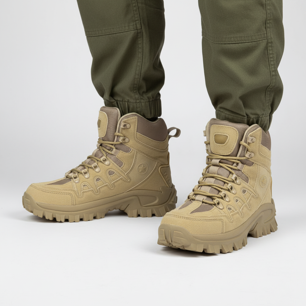 Scott men's waterproof tactical boots, lightweight and sturdy for hiking and outdoor use