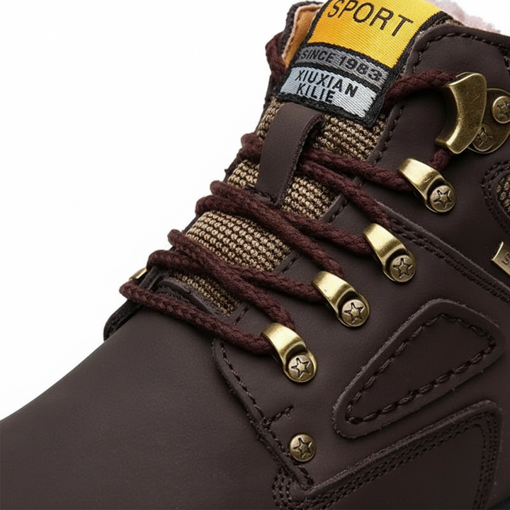 Comfortable men's waterproof winter sneakers, offering ultimate warmth for all weather.