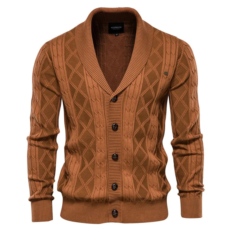 Men's Wexford Shawl Collar Sweater, classic elegant knit for sophisticated everyday fashion.