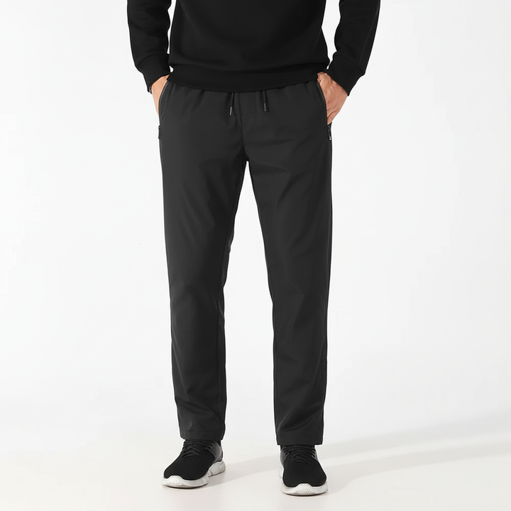 Michael men's windproof jogging pants with down insulation, perfect for warmth and activewear