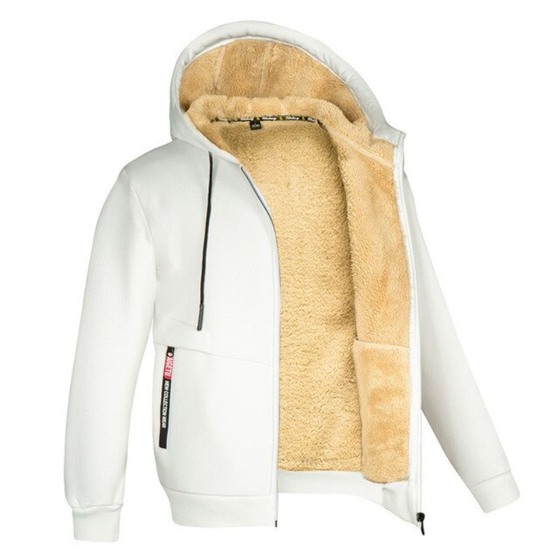 Men's outerwear wool blend vest, a versatile layering piece providing exceptional warmth in winter fashion.