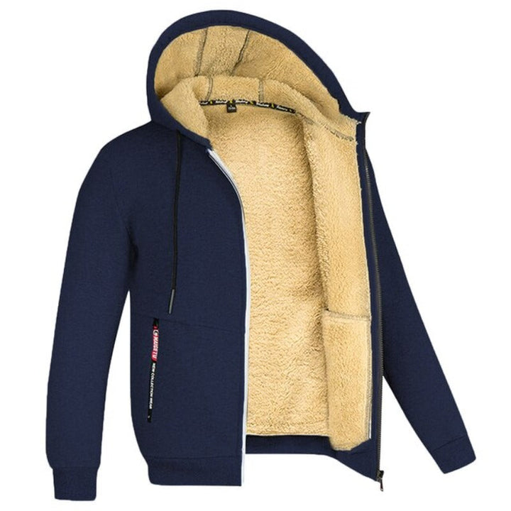 Gentleman's warm winter vest in a wool blend, designed for casual wear and effective cold weather protection.