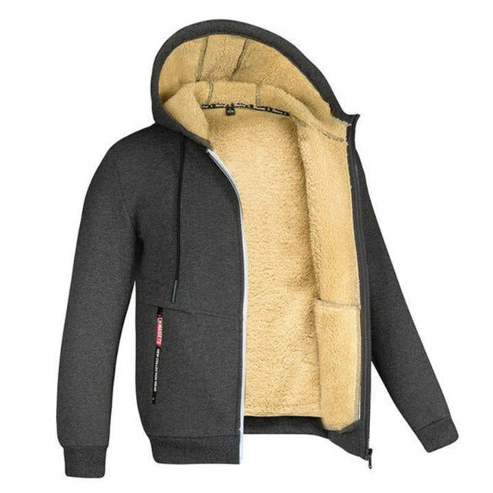 Premium men's winter vest crafted from a warm wool blend, ensuring comfort and style in cold climates.