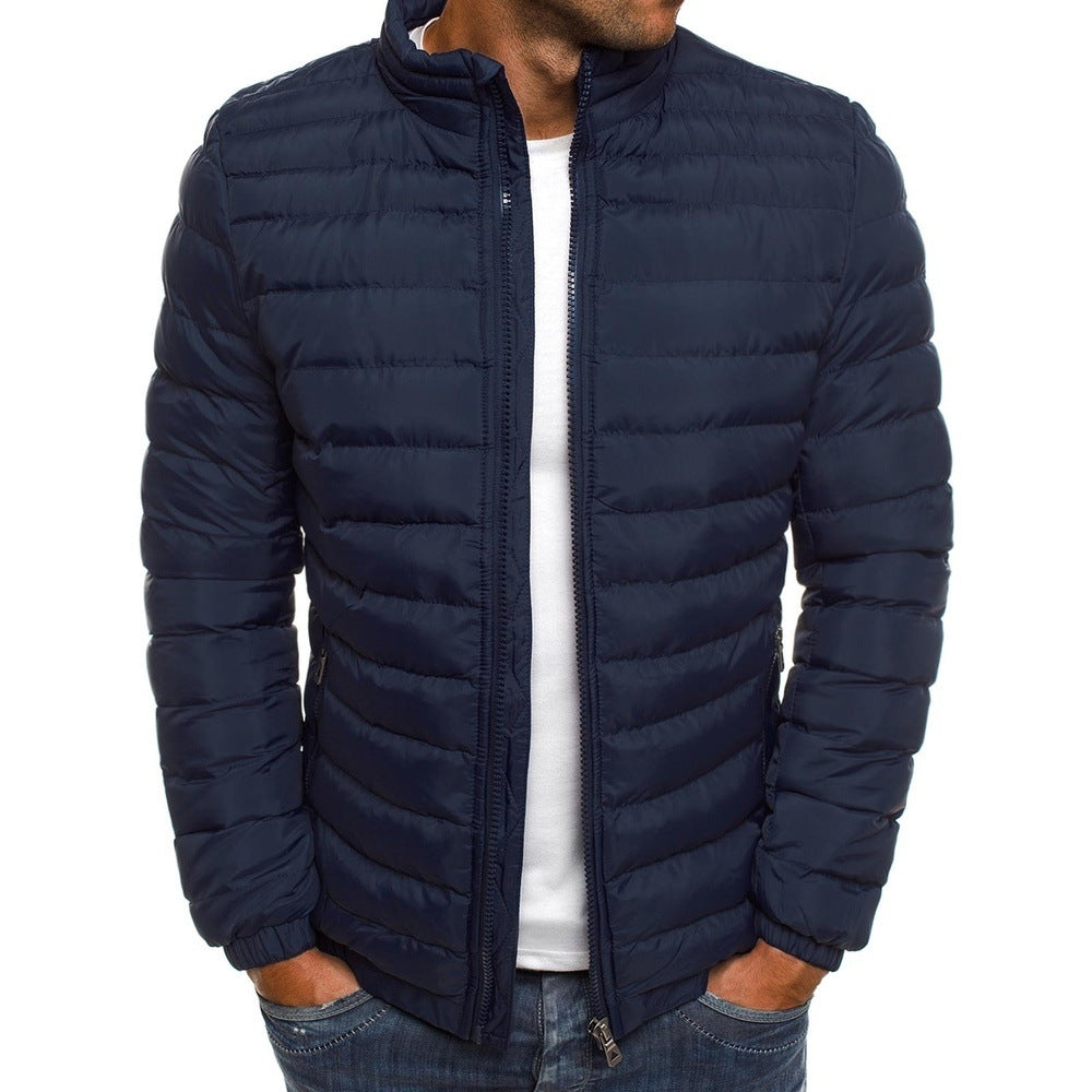 Men's Xander Luxe Puffer Jacket for ultimate winter style, warmth & cold weather protection. Essential outerwear.