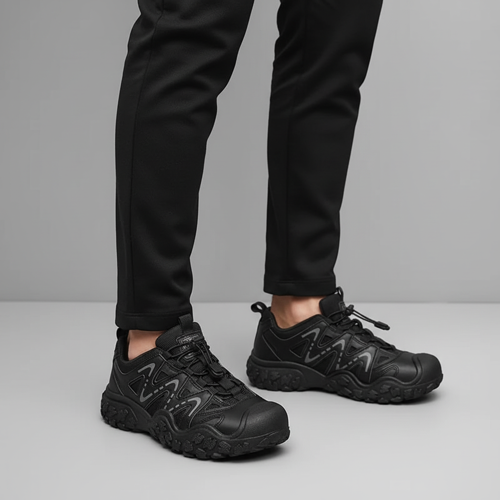 Pair of Men's Xavier waterproof breathable hiking boots, perfect for men's outdoor adventures