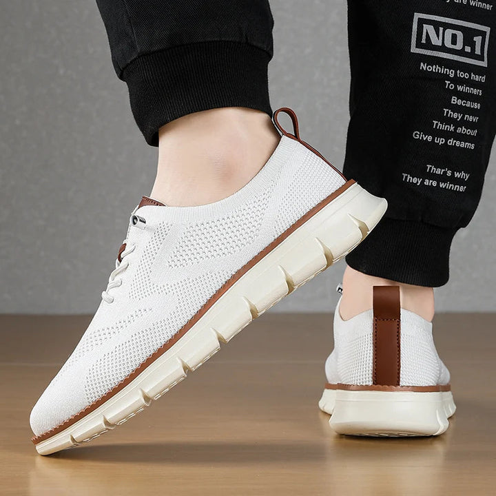 Athletic men's Zenith slip-on sneakers, perfect for versatile daily comfort & active lifestyles.