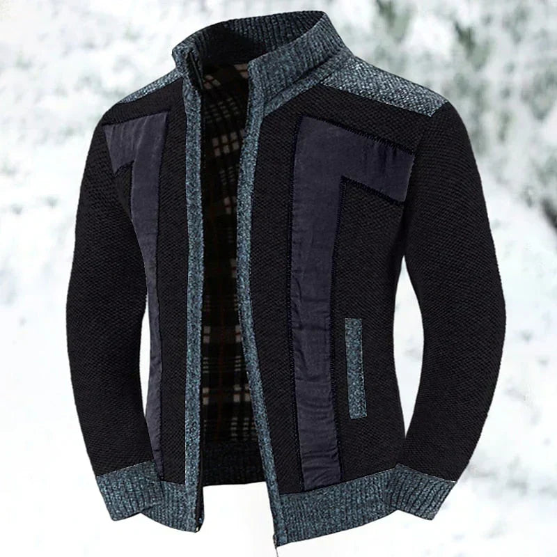 Men's zip vest & jumper combo for layered warmth & casual style. Ideal for cozy comfort.