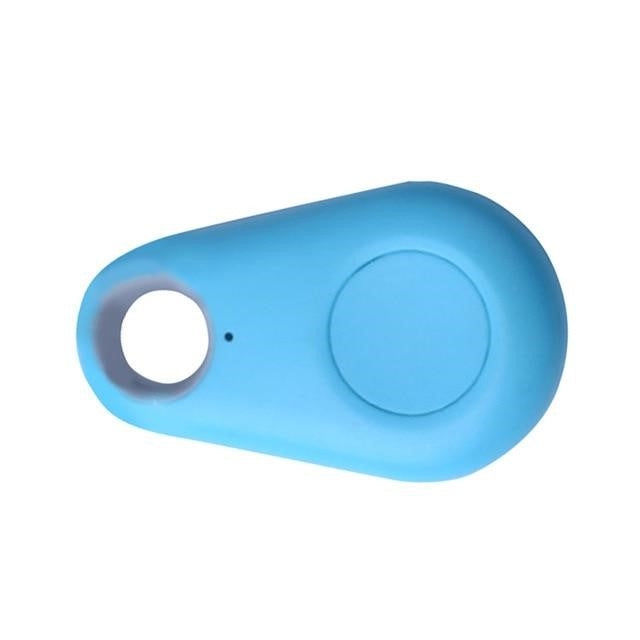 Compact waterproof pet GPS tracker with long-lasting battery for dogs & cats, ensuring animal safety.