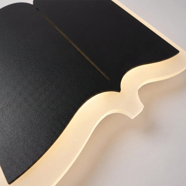 Stylish LED BookLume wall lamp, ideal minimalist lighting for a reading nook