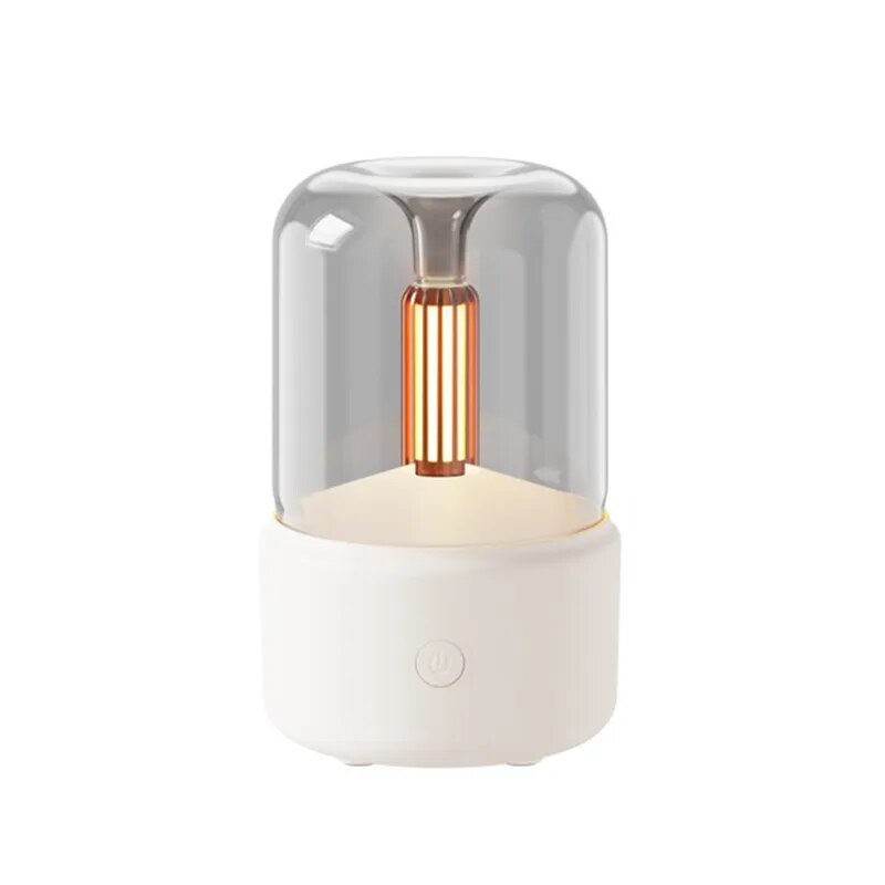 Sleek electric aroma diffuser & humidifier for home, enhancing decor and creating a relaxing atmosphere with essential oils.
