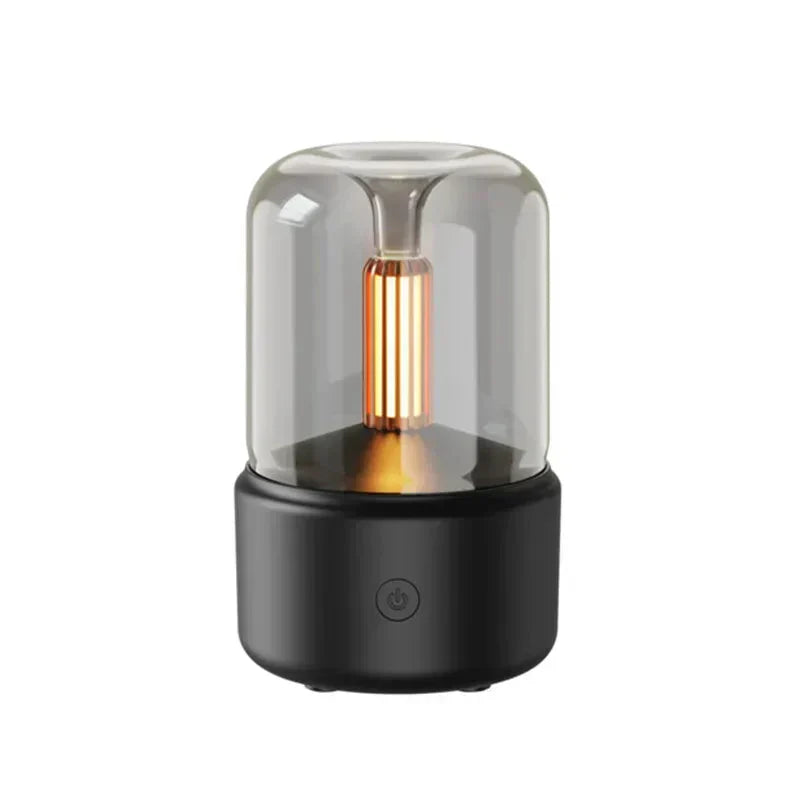 Modern electric AromaLux diffuser & humidifier, ideal for aromatherapy and home relaxation, with automatic shutoff.