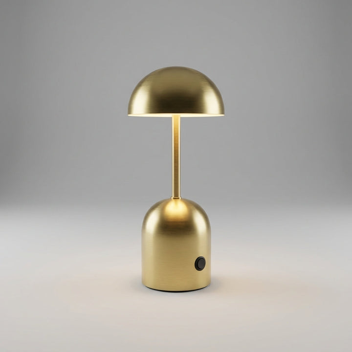 Adjustable LED desk lamp with stepless dimming function, ideal for modern home decor