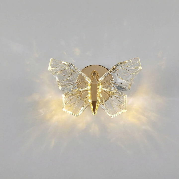 Decorative Glintwing LED lamp, butterfly design, for a touch of modern elegance and functional lighting.