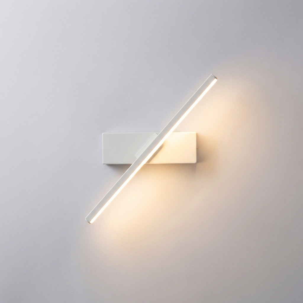Contemporary linear LED wall lamp by Swaylux, a stylish and energy-efficient lighting solution