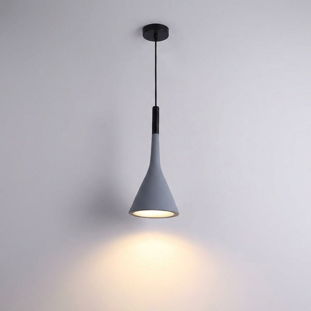 Contemporary Glowren wall pendant light, adjustable for precise illumination, minimalist design in durable resin aluminum