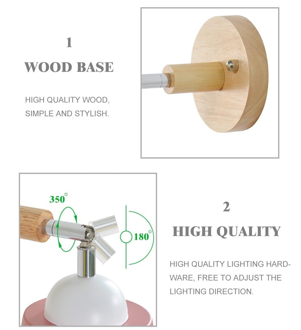 Accent adjustable wall lamp, TwistGlow, with a classic pull switch for sophisticated bedroom or study decor.