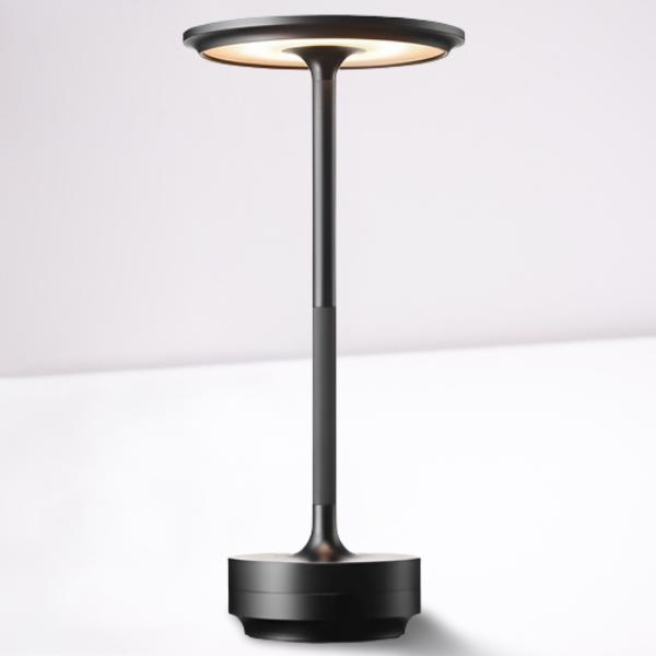 Enhance home decor with this portable dimmable LED table lamp, modern aesthetic.