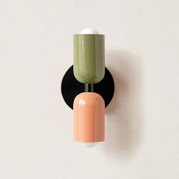DualGlow contemporary LED wall light, perfect for modern interior design, energy-saving home lighting.