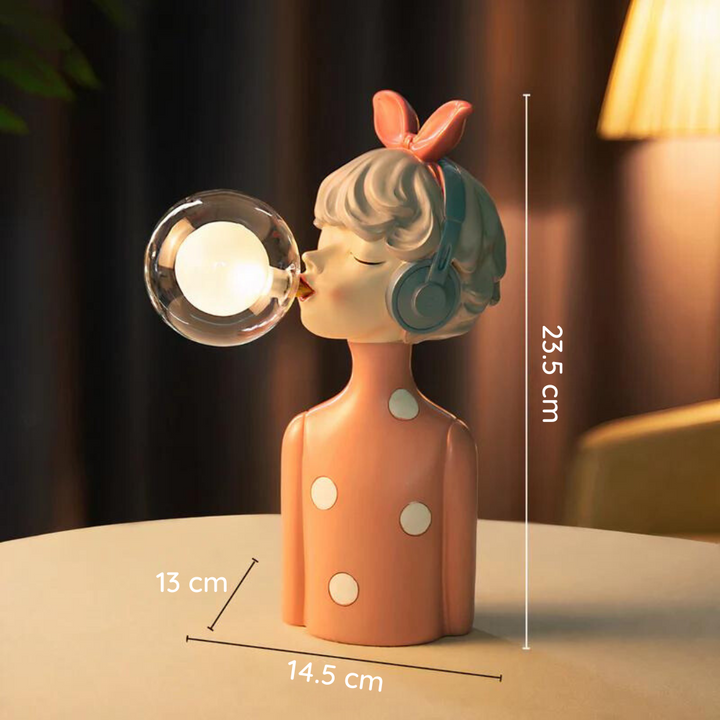Luxury EleganceCraft table lamp, a handmade wood lighting fixture perfect for modern interior design.