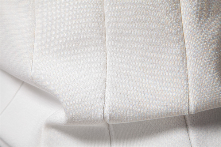 Flat lay of a sleek men's breathable ribbed polo shirt, showcasing its modern design & soft texture.