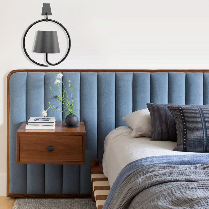 Stylish AuraGlow LED hanglamp, modern design, dimmable light for cozy indoor or outdoor settings.