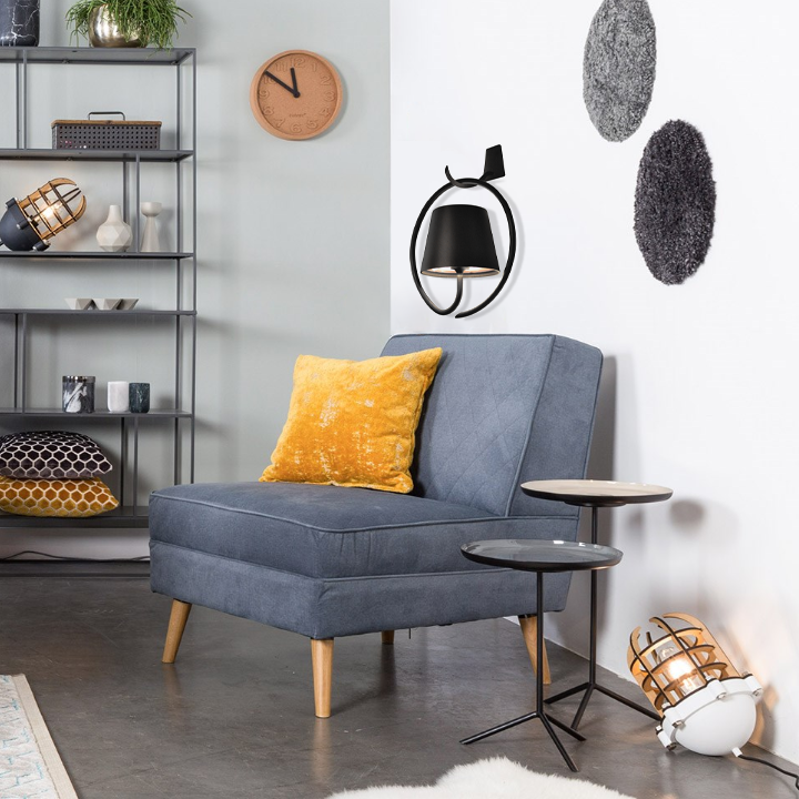 AuraGlow cordless LED pendant lamp, sleek & portable for modern home decor, indoor & outdoor.