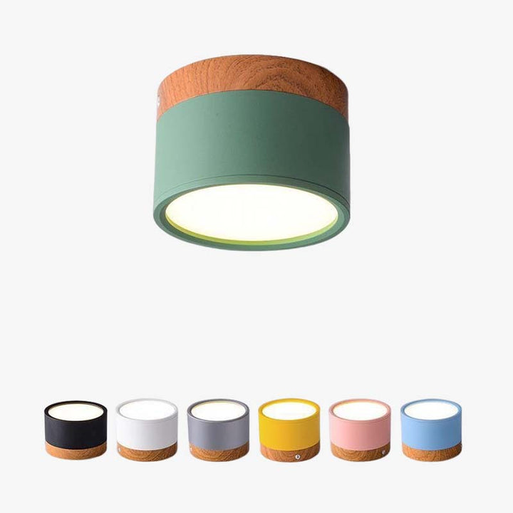 Modern LED Ceiling Light by LumiModo, Morandi style, perfect for contemporary home decor.