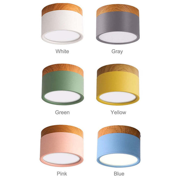 Premium LumiModo LED ceiling light, Morandi style, for sophisticated home lighting solutions.