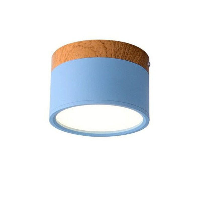 Smart LumiModo LED ceiling lamp, Morandi design, integrates seamlessly into modern smart homes.
