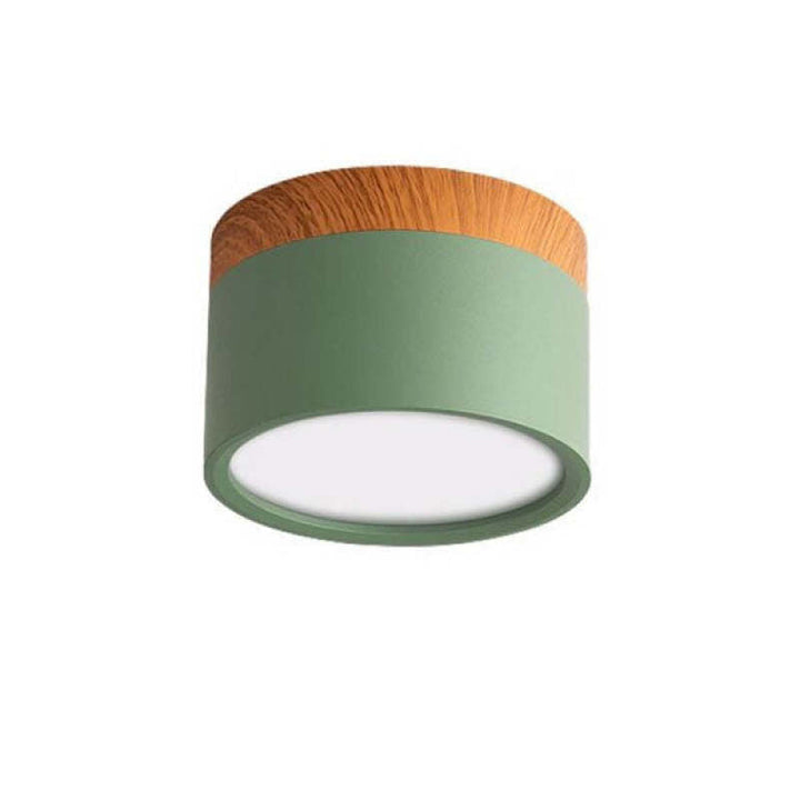 Sleek LumiModo LED ceiling light, Morandi style, enhances visual comfort in home and office.